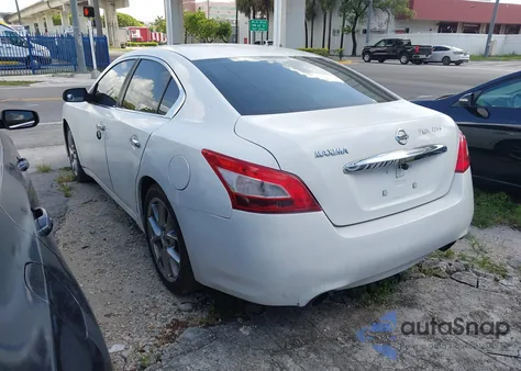 2011 Nissan Maxima из США, поврежденный, VIN 1N4AA5AP8BC824720